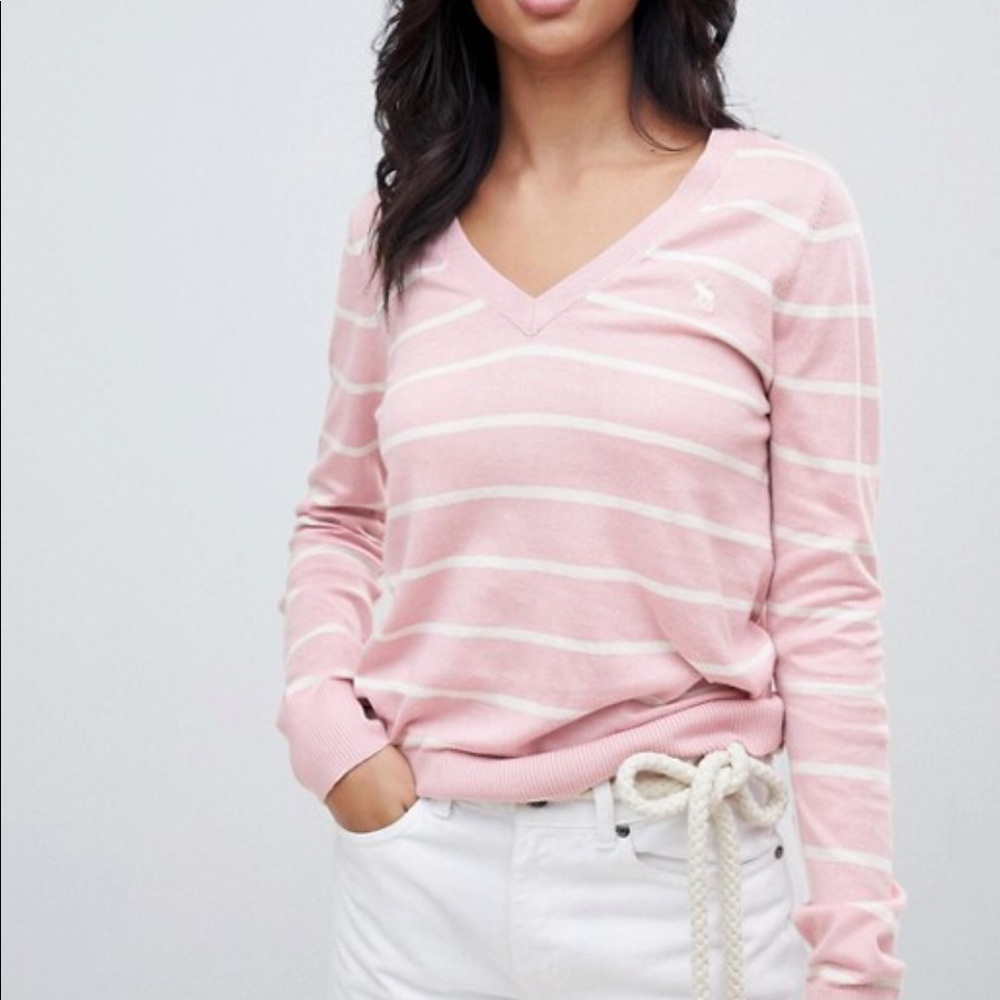 Abercrombie and Fitch V Neck Sweater